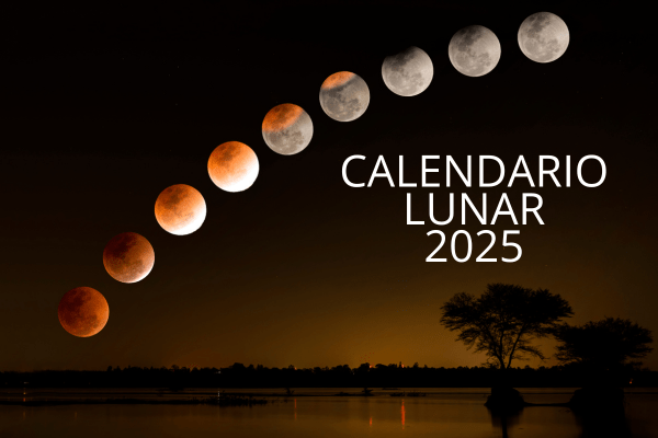 Calendario lunar completo de 2025: todas las fases de la luna, mes a mes