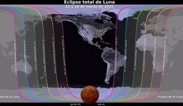 Eclipse total de Luna: conozca la hora a la que comenzará en Colombia y otros detalles del evento astronómico