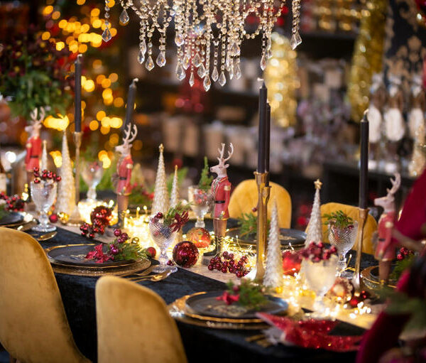 10 ideas fáciles y elegantes para decorar la mesa de las fiestas